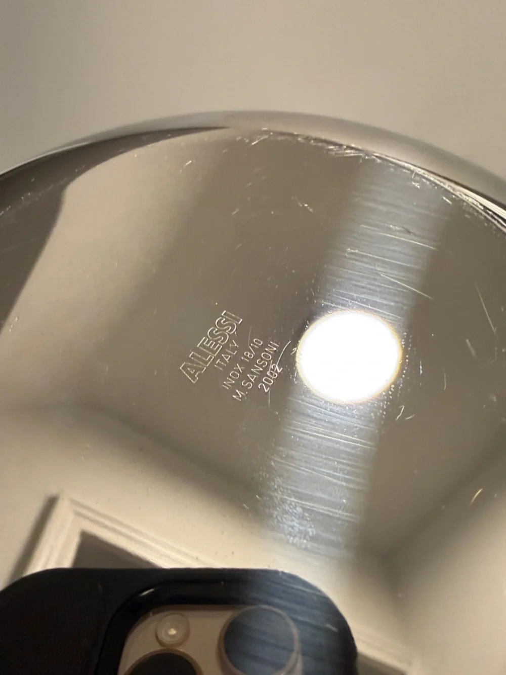 Alessi Stainless Steel Decorative Metal Bowl - Home Art ALESSI Cactus Fruit Bowl - Picture 8 of 8